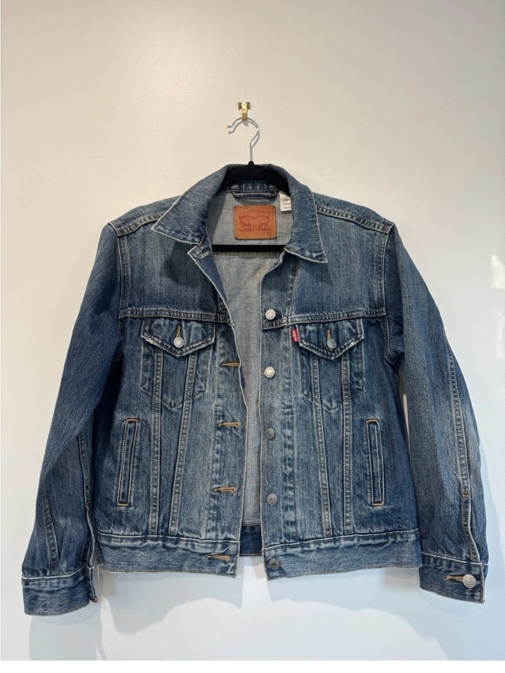 Levi's Blue Vintage Wash Denim Jacket